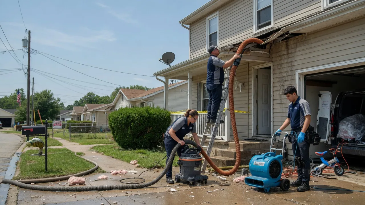 Water Damage Restoration in Paden City, WV near me